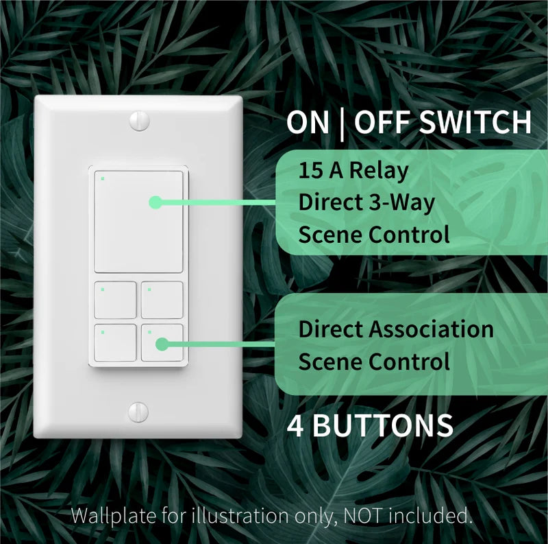 Zooz 800 Z-Wave Scene Controller Switch