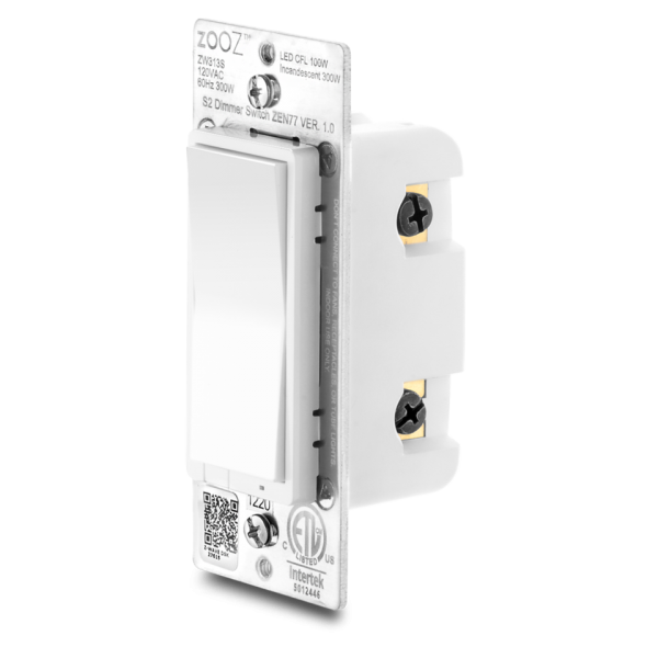 Zooz 800 Z-Wave Paddle Dimmer Switch