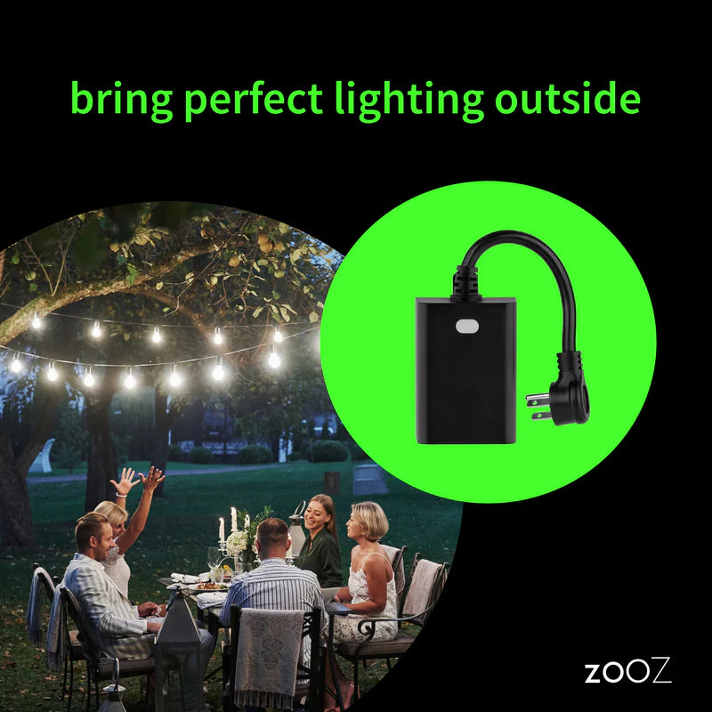 Zooz 800 Z-Wave Outdoor Double Plug