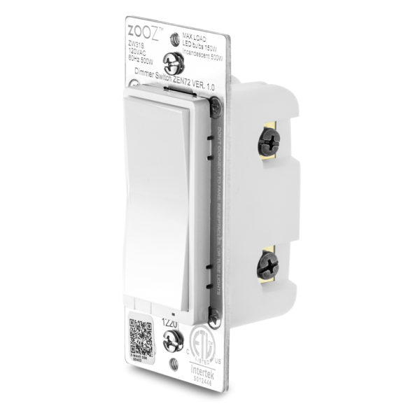 Zooz 800 Z-Wave Paddle Dimmer Switch ZEN72