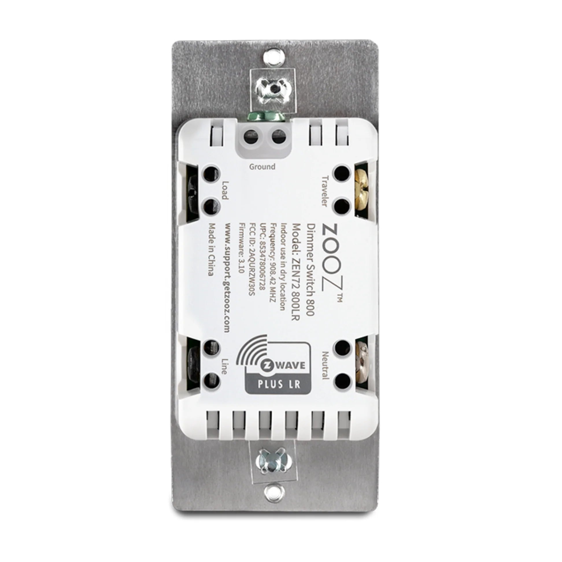 Zooz 800 Z-Wave Paddle Dimmer Switch ZEN72