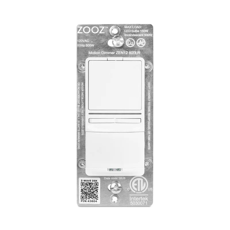 Zooz 800 Z-Wave Motion Dimmer