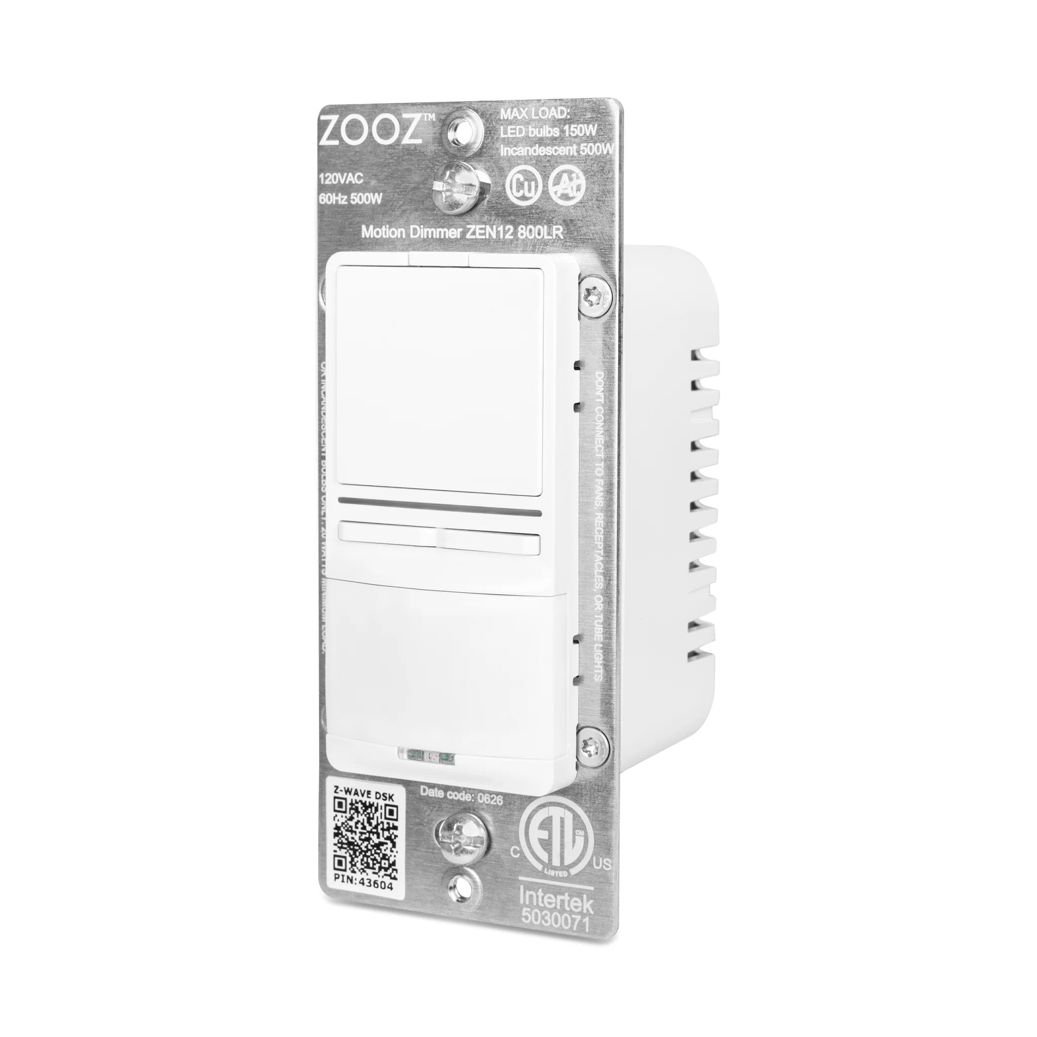 Zooz 800 Z-Wave Motion Dimmer