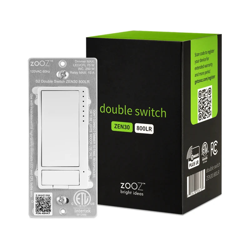 Zooz 800 Z-Wave Double Switch
