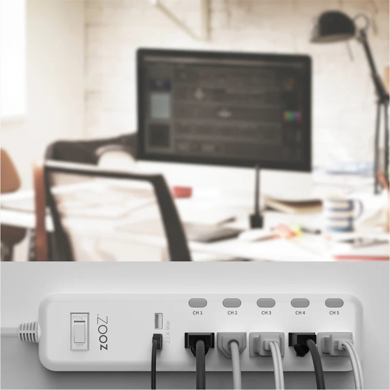 Zooz 800 Z-Wave Power Strip