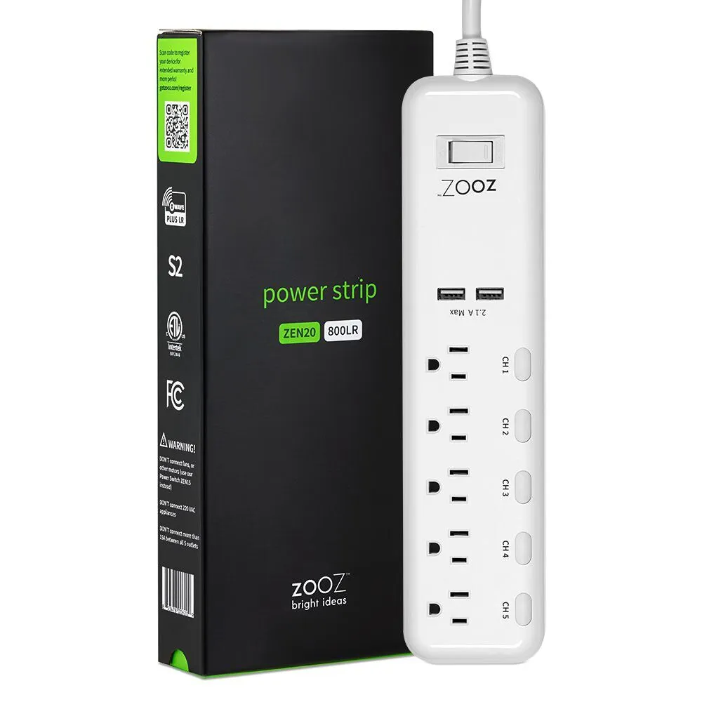 Zooz 800 Z-Wave Power Strip