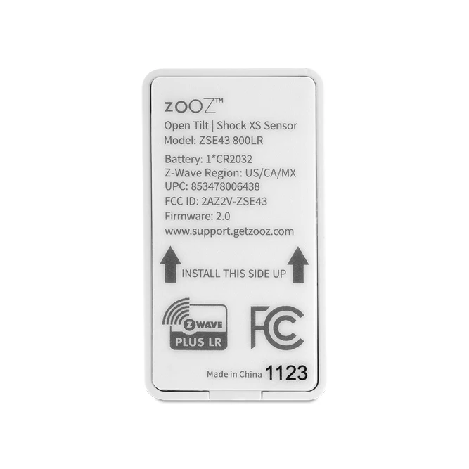 Zooz 800 Z-Wave XS Tilt | Shock Sensor - Image 3