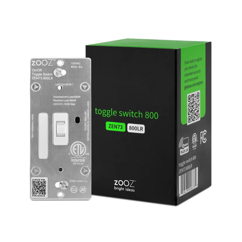 Zooz 800 Z-Wave Toggle Switch