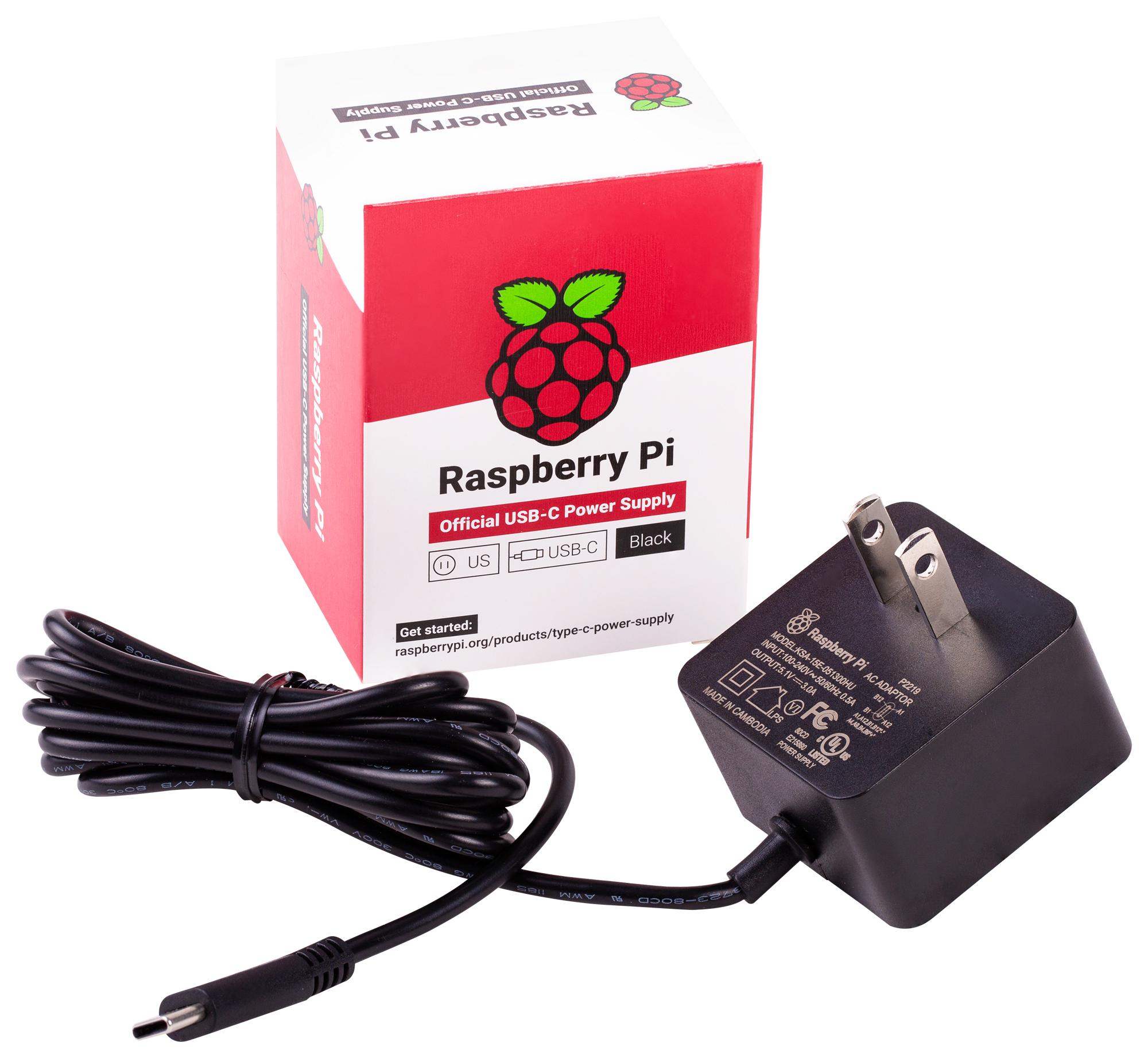 Raspberry Pi 4 Power Supply
