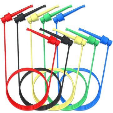 Minigrabber Hooked Test Leads