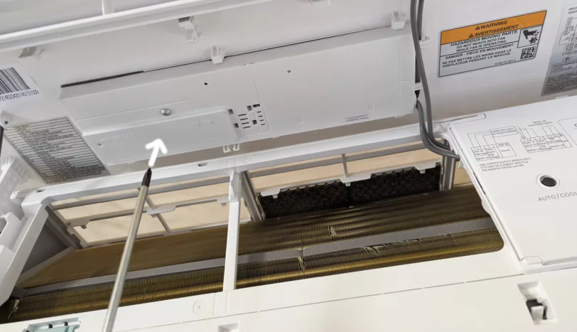 Ductless Unit Inside