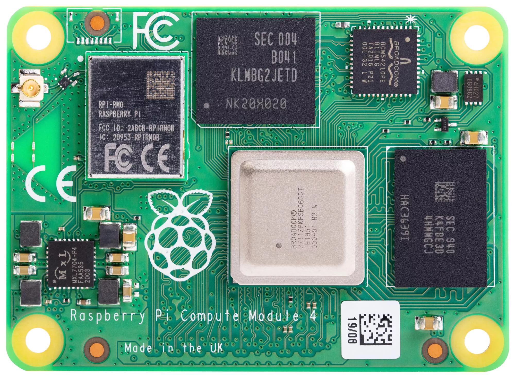 その他 raspberrypi4 2GBRAM Raspberry Pi Compute Module 4 - 2GB RAM 16GB MMC and WiFi
