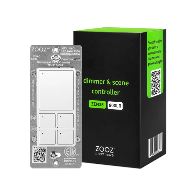 Zooz 800 Z-Wave Dimmer & Scene Controller