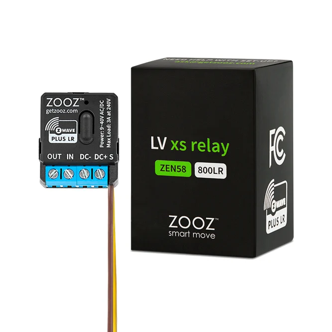 Zooz Low Voltage XS Relay