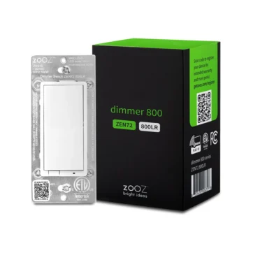 Zooz 800 Z-Wave Paddle Dimmer Switch ZEN72